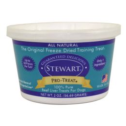 Stewart Pro-Treat Freeze Dried Beef Liver 2 oz.