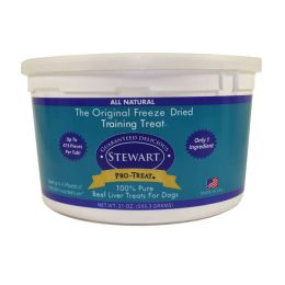 Stewart Pro-Treat Freeze Dried Beef Liver 21 oz.