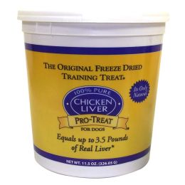 Stewart Pro-Treat Freeze Dried Chicken Liver 11.5 oz.