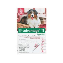 Flea Control for Dogs and Puppies 21-55 lbs 6 Month Supply