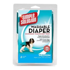 Dog Diaper Garment (Autumn Matte: Teal, 35.8" x 2" x 34.6": medium)