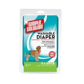 Dog Diaper Garment (Autumn Matte: Teal, 35.8" x 2" x 34.6": Extra Large)