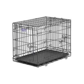 Select Triple Door Dog Crate (Autumn Matte: Black, 35.8" x 2" x 34.6": 30" x 19" x 21")