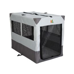 Canine Camper Sportable Crate (Autumn Matte: Gray, 35.8" x 2" x 34.6": 42" x 26" x 32")