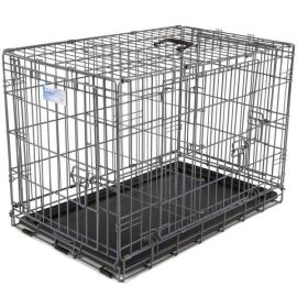 Ultimate Pro Triple Door Dog Crate (Autumn Matte: Black, 35.8" x 2" x 34.6": 25" x 18.50" x 21")