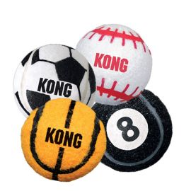 Sport Balls Dog Toy 2 pack (Autumn Matte: Assorted Sports, 35.8" x 2" x 34.6": large)