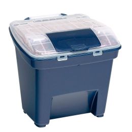 Pet Food Smart Storage (Autumn Matte: Blue, 35.8" x 2" x 34.6": large)