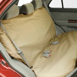 Mid to Large Bench Car Seat Protector (Autumn Matte: Tan, 35.8" x 2" x 34.6": 54.50" x 55" x 0.15")