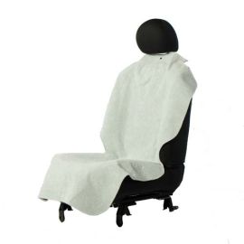 Front Car Seat Poncho Protector Deluxe (Autumn Matte: Gray, 35.8" x 2" x 34.6": 9.25" x 27.25" x 0.06")