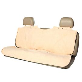 Rear Seat Poncho Protector Deluxe (Autumn Matte: Tan, 35.8" x 2" x 34.6": 56" x 49.25" x 0.05")