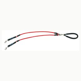 EZ Steps Low Impact Dog Leash Coupler (Autumn Matte: Red, 35.8" x 2" x 34.6": 43" x 1" x 1")