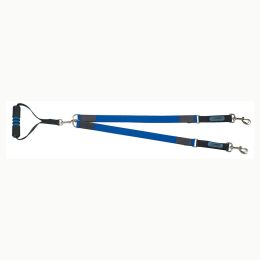 EZ Steps Big Dog Leash Coupler (Autumn Matte: Blue, 35.8" x 2" x 34.6": 36" x 1" x 1")