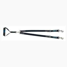 EZ Steps Big Dog Leash Coupler (Autumn Matte: Black, 35.8" x 2" x 34.6": 36" x 1" x 1")