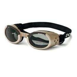 ILS Dog Sunglasses (Autumn Matte: Chrome / Smoke, 35.8" x 2" x 34.6": small)