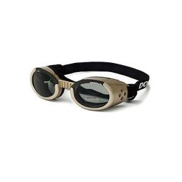 ILS Dog Sunglasses (Autumn Matte: Chrome / Smoke, 35.8" x 2" x 34.6": Extra Small)
