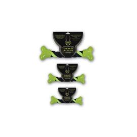 Dent-A-Tug Dog Chew Toy (Autumn Matte: Black / Green, 35.8" x 2" x 34.6": large)