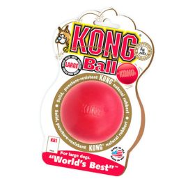 Ball Dog Toy (Autumn Matte: Red, 35.8" x 2" x 34.6": small)