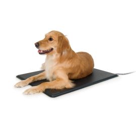 Lectro-Kennel Heated Pad (Autumn Matte: Black, 35.8" x 2" x 34.6": large)