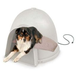 Lectro-Soft Igloo Style Bed (Autumn Matte: Beige, 35.8" x 2" x 34.6": medium)