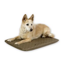 Lectro-Soft Heated Outdoor Bed (Autumn Matte: Tan, 35.8" x 2" x 34.6": medium)