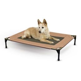 Pet Cot (Autumn Matte: Chocolate, 35.8" x 2" x 34.6": large)