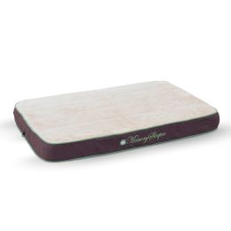 Memory Sleeper Pet Bed (Autumn Matte: Mocha, 35.8" x 2" x 34.6": small)