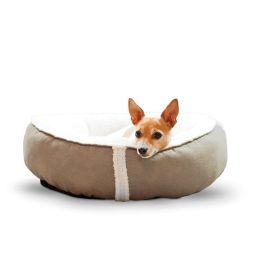 Sleepy Nest Pet Bed (Autumn Matte: Caramel, 35.8" x 2" x 34.6": small)