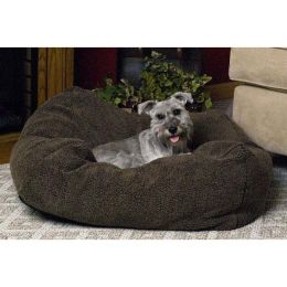 Cuddle Cube Pet Bed (Autumn Matte: Mocha, 35.8" x 2" x 34.6": medium)