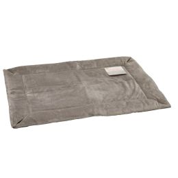 Self-Warming Crate Pad (Autumn Matte: Gray, 35.8" x 2" x 34.6": medium)