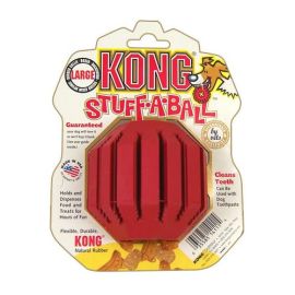 Stuff-A-Ball Dog Toy (Autumn Matte: Red, 35.8" x 2" x 34.6": large)