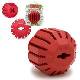 Stuff-A-Ball Dog Toy (Autumn Matte: Red, 35.8" x 2" x 34.6": small)