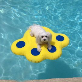 Doggy Lazy Raft (Autumn Matte: Yellow, 35.8" x 2" x 34.6": small)