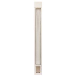 PetSAFE Freedom Dog Door For Sliding Glass Door (Autumn Matte: White, 35.8" x 2" x 34.6": small)