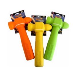 Ruff Tools Hammer Dog Toy (Autumn Matte: Lime, 35.8" x 2" x 34.6": 8.5" x 3.5" x 1")