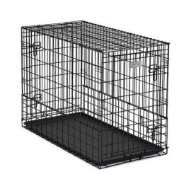 Solutions Series Side-by-Side Double Door SUV Dog Crates (Autumn Matte: Black, 35.8" x 2" x 34.6": 54" x 37" x 45")