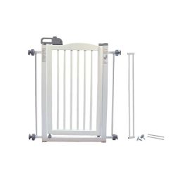 Richell One-Touch Pressure Mount Pet Gate White R94160 Autumn R94118 - [28.3"] fits up to 35.8" x 2" x 34.6" (Color: White)